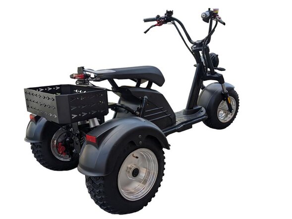 Трехколесный электроскутер Citycoco M6 Pro